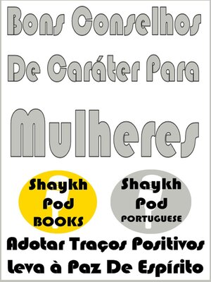 cover image of Bons Conselhos De Caráter Para Mulheres